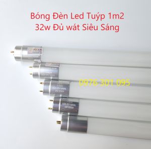 Combo 5 bóng led 1m2 32w siêu sáng đủ wat loại tốt