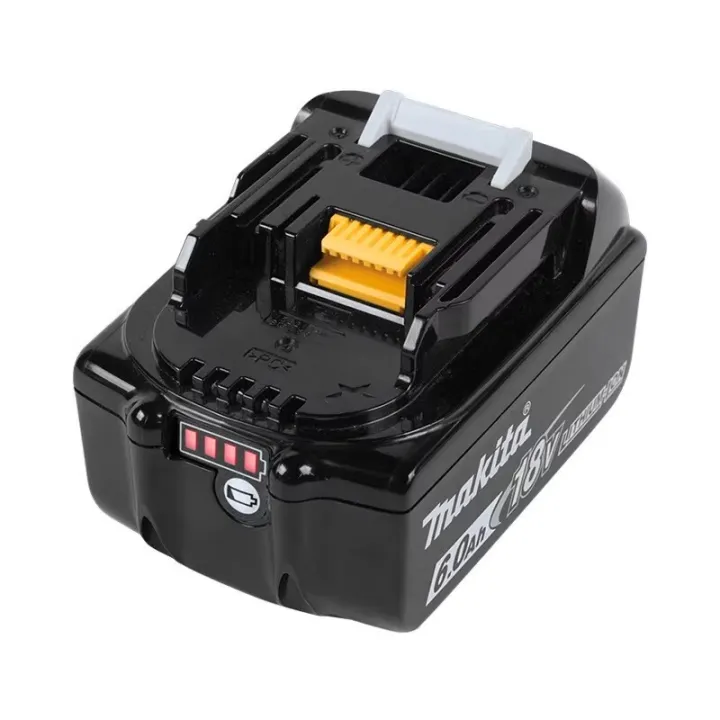 【แบตเตอรี่ Makita แท้】 แบตเตอรี่ลิเธียม Makita 18V ของแท้ BL1860B ประแจ ...