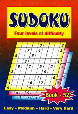 Sudoku Puzzle Book Series 3035 Book 49-52 (Wfgraham)
