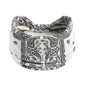 Bohemian Wide Headband Women Men Retro Floral Ethnic Stretch Hair Band Fashion Hair Accessory⚡PH deliveryIn stock⚡