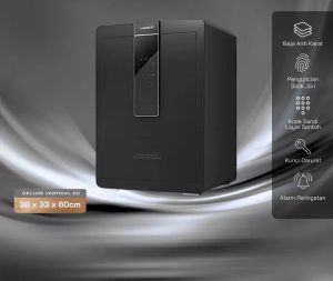 Onnais Brankas Besi Digital XA6-60 Double unlocking Alarm Touch Screen Sidik Jarik