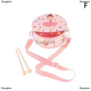 [COD] Donglon Kids Percussion Drum Wood Toy Set With Carry Strap Music Instrument Teaching Aids For Toddlers Develop Childrens Rhythm Sense