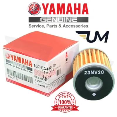 OIL FILTER 100% ORIGINAL YAMAHA PENAPIS MINYAK LC135 V1-V6 FZ150 Y15ZR FZ150I LAGENDA 115 SRL115 FI XMAX250 R15 V3 Y15