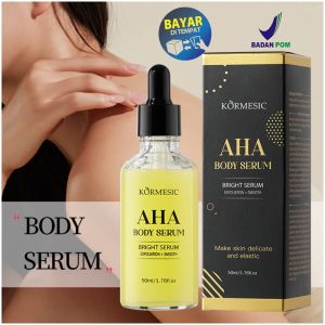KORMESIC AHA Body Serum Pencerah Kulit Tubuh Melembapkan Serta Menghaluskan Kulit ORI BPOM