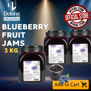 DOKING Blueberry Jam 3kg – Premium Quality for Ultimate Flavor Boost!