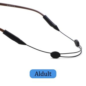 Spectacle Cord Strap Adjustable Glasses Holder Anti-slip Silicone Ear Hook Sleeve