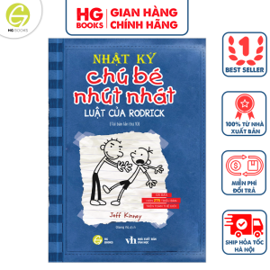 Sách Nhật Ký Chú Bé Nhút Nhát Tập 2: Luật của Rodrick Phiên Bản Tiếng Việt - Diary of a Wimpy Kid NXB Văn Học