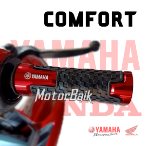 Motorbaik Yamaha Honda R16 Grip Y15zr Lc135 Rs150 Avantiz R25 R15 Nvx Y16zr Motorcycle Throttle Handle Grip