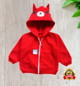 Jaket Anak Bayi Lengan Panjang 1-2 Tahun Kekinian Viral