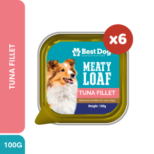 Best Dog Fresh MeatyLoaf Wet Dog Food Allutray 100grams (6 tray)