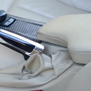 Dành Cho Xe Honda City Hatchback Civic fc fd Accord Jazz BRV HRV CRV Odyssey WRV Xe Ô Tô Họa Tiết Sợi carbon handbrake Bìa Trang Trí Tay Cầm Tay Tay Có LOGO Cá Tính handbrak