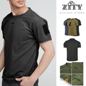 Mens Military Combat T-Shirt Quick Dry Breathable Crewneck Army Training Shirt Loose Fit Outdoor Top
