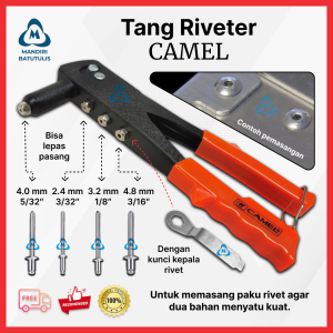 Tang Rivet - Hand Rivet - Tembakan Paku Ripet CAMEL