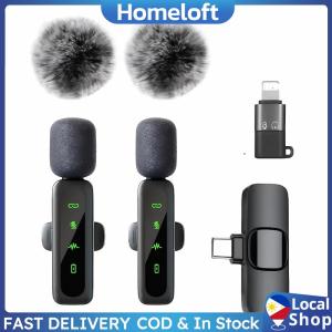Portable Clip-On Microphone with Noise Cancellation for Smartphone and Camera Video Recording