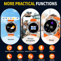 LIGE Bluetooth Call Smart Watch Men Full Touch Screen Sports Fitness Watch IP68 Waterproof for Android iOS + Box. 