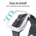 Ốp Lưng Đồng Hồ Dành For apple watch Series 9 8 7 41Mm 45Mm 44Mm PC Ốp Lưng Bảo Vệ Màn Hình Dành Cho apple Watch Ultra 2 49Mm. 