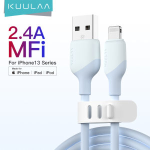 KUULAA Cáp sạc Lightning MFI cho iPhone / iPad dài 1m 2m - Sạc tối ưu đến 2.4A cho iPhone 14 / iPhone 13 / iPhone 12 / iPhone 12 Pro Max / iPhone 11 / iPhone 11 Pro Max / iPhone X / iPhone 8 Plus