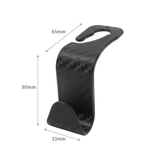 Woken】ตะขอแขวนในรถแบบอเนกประสงค์ตะขอแขวนเก้าอี้หลังรถอเนกประสงค์สำหรับติดพนักพิงศีรษะที่เก็บของแขวนเก็บของกระเป๋าร่มอุปกรณ์ตกแต่งภายในรถ