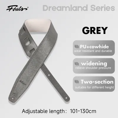 FOALS Dream Series Electric Guitar Bass Strap Widened Weight Reduction Shoulder Strap Folk Songs for Boys and Girls