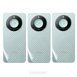 HONOR X9c Smart X9d 5G 2024 3D Back Carbon Fiber Screen Back Film for Honor X9c Smart HonorX9cSmart 5G Translucent Anti-Scratch Protective Sticker Carbon Fiber Screen Protector Film