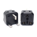 Type G Travel Adapter, Universal Socket to UK Plug Travel Charger Adapter, 2 In 1 Power Converter For Malaysia Singapore HongKong 13A 250V. 