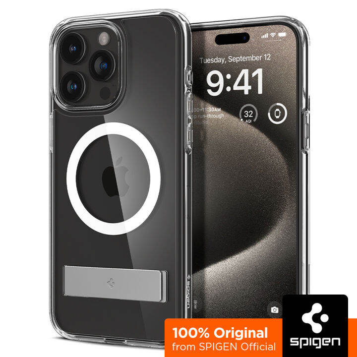 SPIGEN Case For IPhone 15 Series [Ultra Hybrid S MagFit] Dual Layered ...