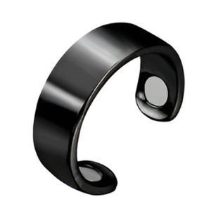 Mens Personalized Magnetic Healthcare Ring Ring Open Rose Gold Plated Ring Magnetic Gold Ring