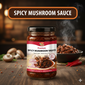 Five Spices Shiitake Mushroom Sauce Bottle