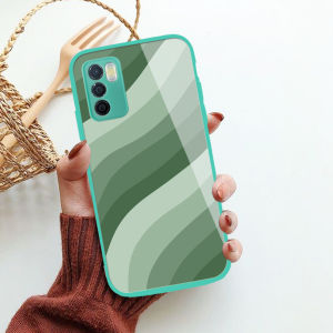 Softcase Glass Kaca GREEN Oppo A95 4G A74 4G A16 /A16S A16 A15S A12 A5S A7 A54 RENO 5 RENO 5F RENO 6 4G - G02 - Casing Hp - Pelindung hp Oppo A16 /A16S A16 A15S A12 A5S A7 A54 RENO 5 RENO 5F RENO 6 4G- Case Handphone