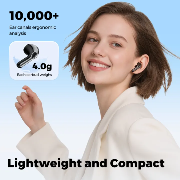 [Bảo hành 12 tháng] Soundpeats Air6 HS tai nghe gắn tai không dây LDAC Hi-Res 13mm Bluetooth 6.0 45H Tuổi thọ pin âm thanh độ trung thực cao vừa vặn phù hợp TWS | BigBuy360 - bigbuy360.vn
