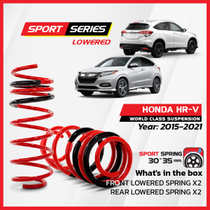 [Spring] Honda HRV YSS Suspension Lowered Spring Honda HRV 2015 accessories HRV 2021 HRV 2016