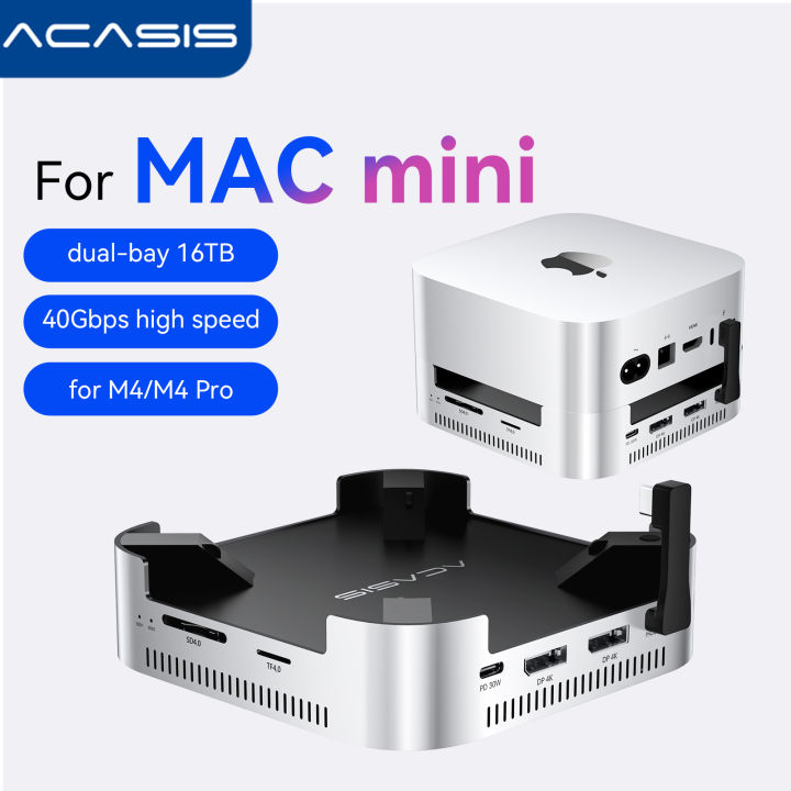 ACASIS Đế cắm Thunderbolt đa cổng tất cả trong một – 2×DisplayPort + 3× ...