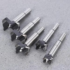 Bộ 5 mũi khoan gỗ khoét lỗ tròn 15mm 20mm 25mm 30mm 35mm siêu bén