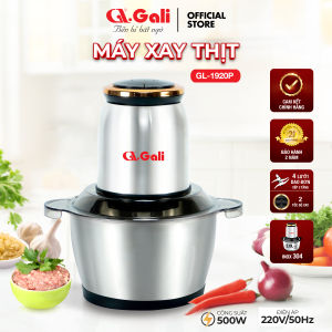Máy Xay Thịt Gali GL-1920P 500W 2L Cối Inox 304 4 Lưỡi Dao 2 Tốc Độ - Bảo Hành Chính Hãng