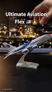 “Malaysia Airlines Airbus A380 30cm Diecast Airplane Model – Aviation Souvenir Gift”