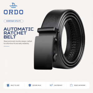 Ordo Ikat Pinggang Pria Import Kulit Model Rel RJ-01