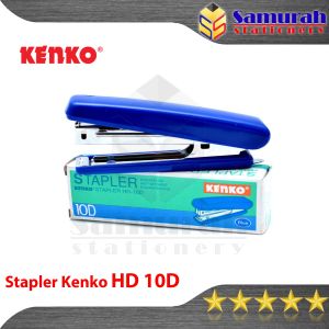 Stapler Kenko HD 10D / Mesin Staples Tangan HD10D Kecil / Alat Strapler Hecter Stepler Kertas HD-10D