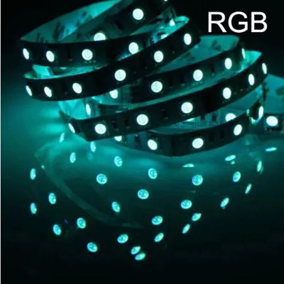LAMPU LED STRIP 5 METER TYPE 3528 IP44 DC 12V WATERPROOF PAKAI DOUBLE TAPE (SUDAH ADA PEREKAT)