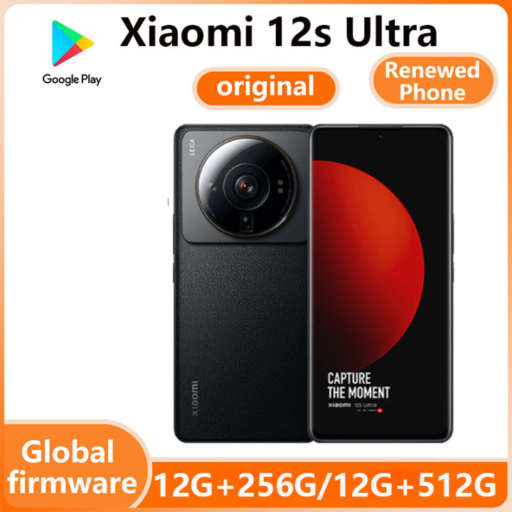 Refurbished Phone Global Rom Xiaomi 12S Ultra 12GB 256GB 6.73 inch 2K ...
