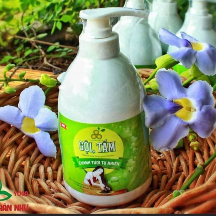 Dầu Gội Tắm Chanh Tươi