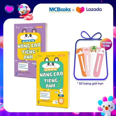 Sách - Bài Tập Bổ Trợ Nâng Cao Tiếng Anh Lớp 5 – Phân loại lẻ/combo