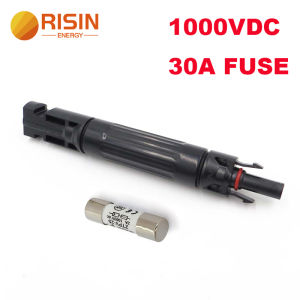 Risin PV MC4 Solar Fuse Connector 15A 1000VDC inline Fuse Use For Solar Cell Panel Fuse Holder Protective