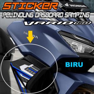 STICKER STRIPING VINYL PELINDUNG DASHBOARD SAMPING DEPAN VARIO 160 NEW / PELINDUNG DASHBOARD SAMPING DEPAN HONDA VARIO 160 NEW / VARIO 160 NEW