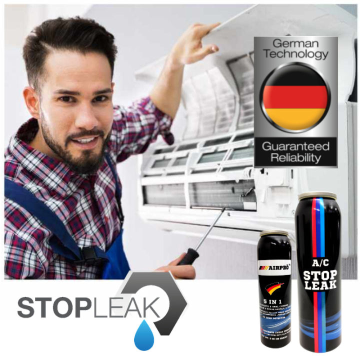 AIRPRO AC Stop Leak for Air Conditioner Refrigerator Freezer Leak