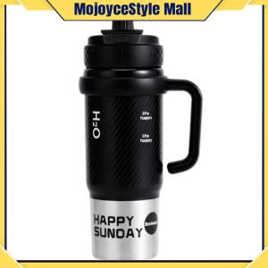 Insulated Tumbler with Handle and Straw Insulated Flask for Gym Office Outdoors