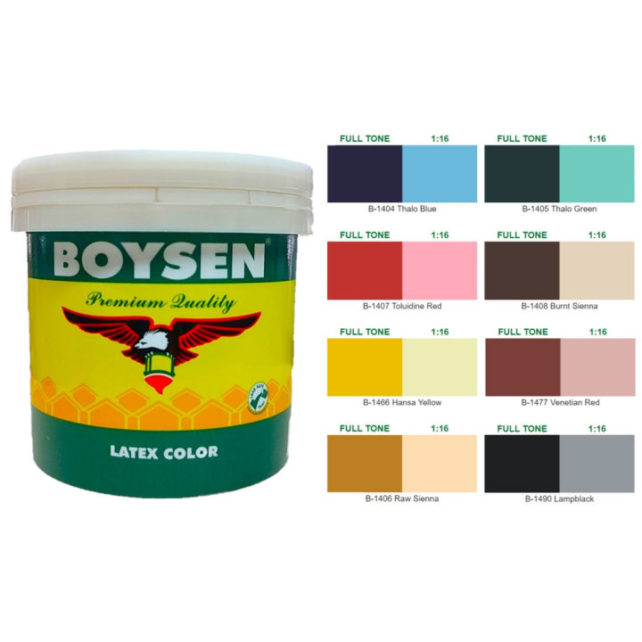 Boysen Latex Colors Paint (Available in Different Colors) - 14 L ...