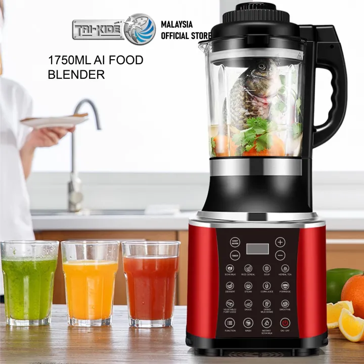Multi Function Timer Smart Cooking Heating Ice Blender Mixer Automatic Menu Menu-Based Soy Milk Fruit Juice Smoothie