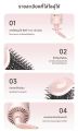 Simplus Multifunctional Hot Air Comb Hair Brush, Mini Portable, Blow And Comb in One, Curler And Straightener Dual-Use, Blow Dry Fluffy Inward Curl 360° Air Outlet, Cold And Hot Air. 