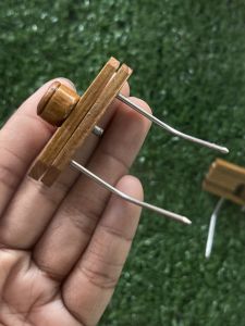 เกี่ยวกล้วยปรับระดับ เกี่ยวกล้วยไม้สัก สำหรับกรงนกหัวจุก