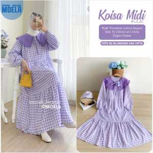 MIDI DRESS KOISA LD 110 BY MOELA BERLABEL